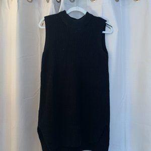 Black Sweater Vest Dress